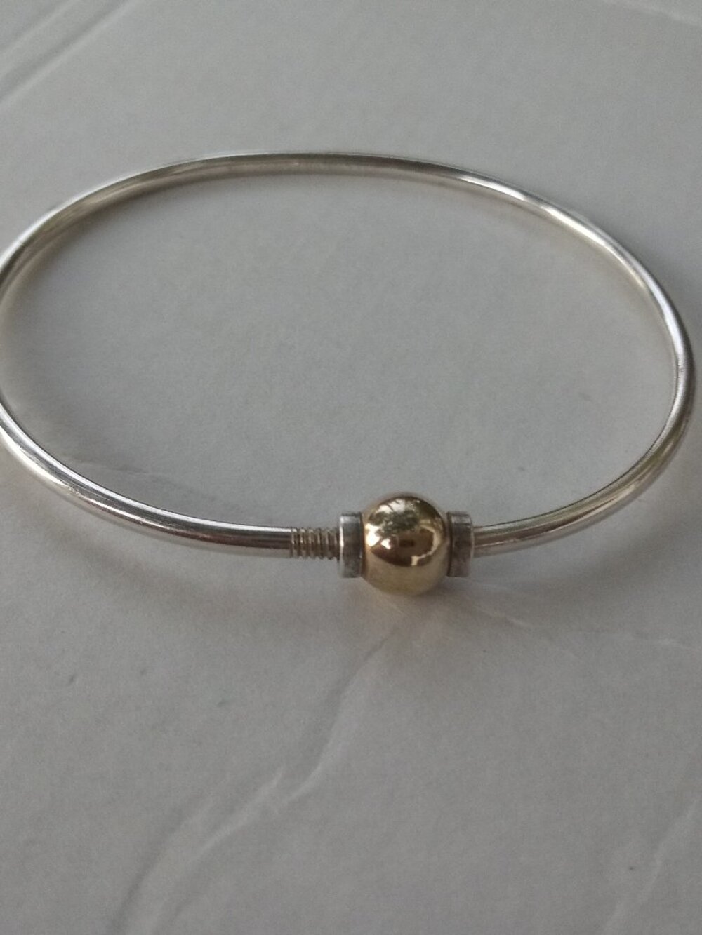 Cape Cod Bracelet 14k Gold and Sterling Silver